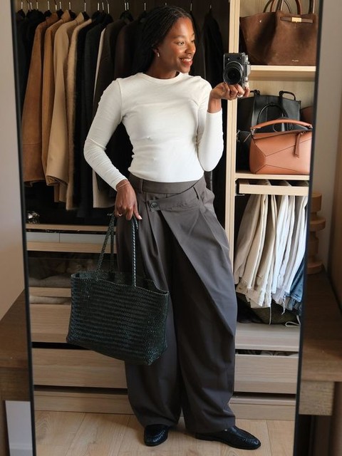 ARRANGE Premium leather loafer in black