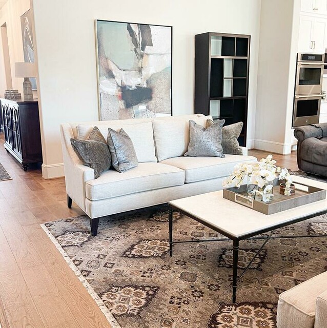 Valeria Stone-Top Rectangular Coffee Table | Ethan Allen