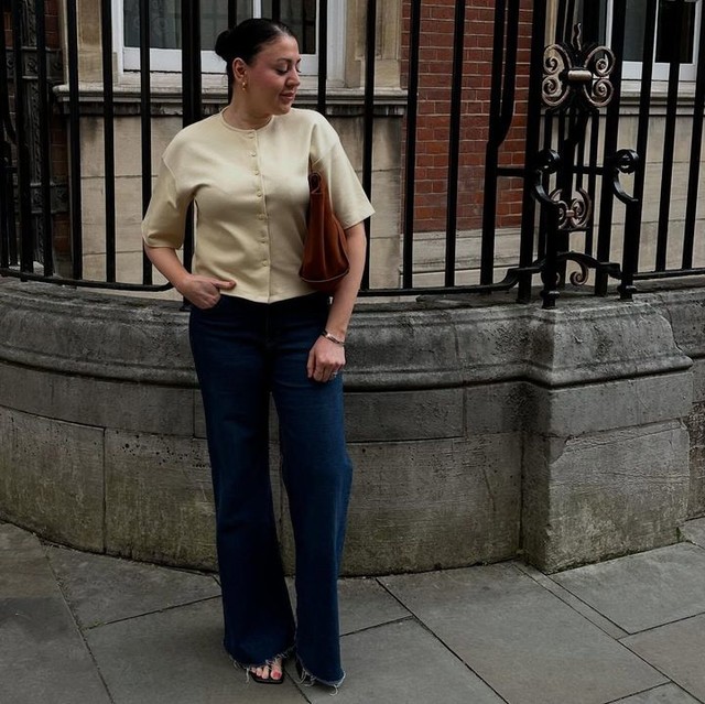 ASOS DESIGN boxy half sleeve interlock shirt co ord in lemon