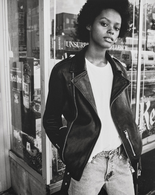 AllSaints - Cazadora biker de cuero Balfern