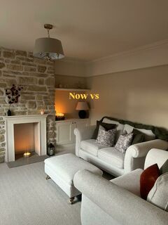 What a glow up 🤪

#homereno #livingroom #livingroomdesign #homedecor #homedesign 

Home inter house Reno home renovation living room decor home styling rightmove house inspo garden kitchen diy stone chimney