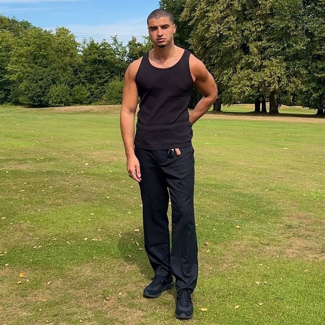 ASOS DESIGN essentials muscle fit tank in black