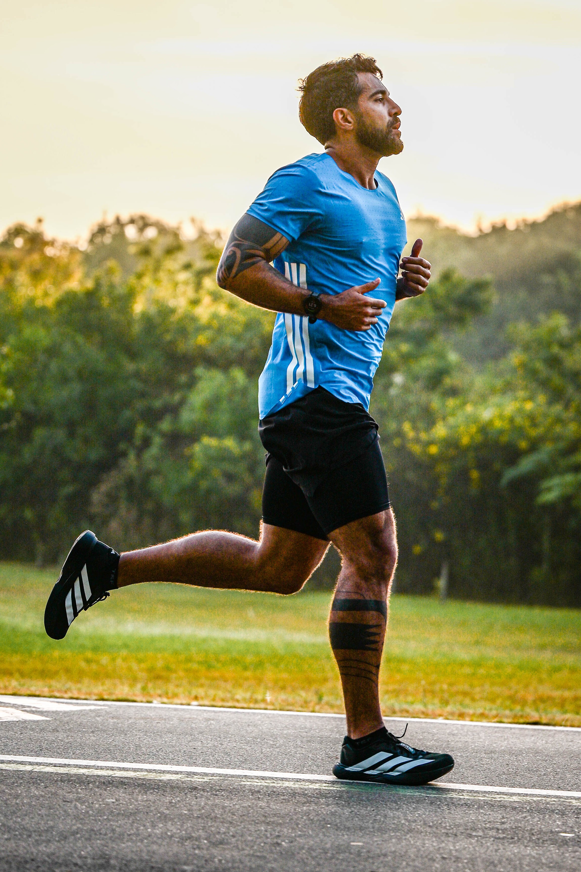 adidas Adizero Running Tee - Orange | Free Shipping with adiClub