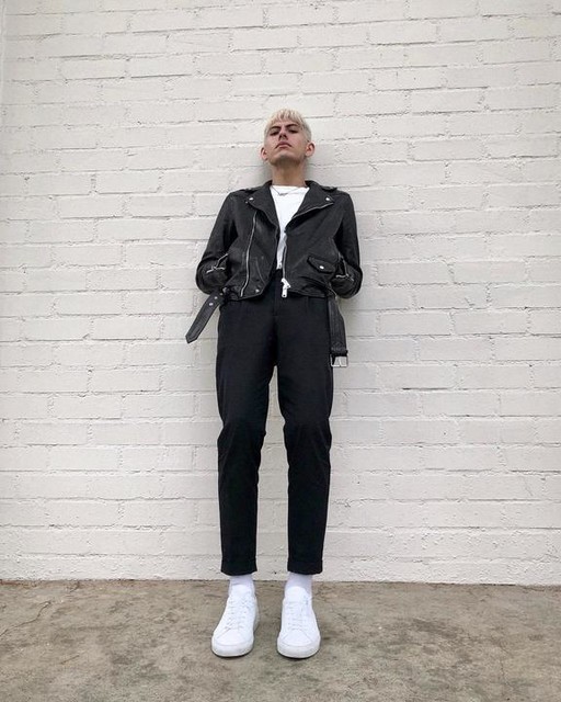 ijoelrosa - Wick Leather Biker Jacket