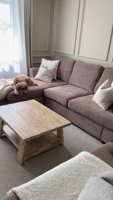 Lounge is finished hallelujah! 🤣🙏

There were moments I thought this room would NEVER be done… but we made it 😅 Mentally I’ve completed about 47 renovations for this one room.

From butter yellow to a perfectly neutral, cosy beige room 🧈

Worth every bit of stress for this end result ✨

Also I cannot get over how beautiful our new coffee table is from stillandbloomhome - my favourite interior purchase yet! 🤍

#loungeinspo #cosyhomes #panelling #wallpanelling #livingroominterior

🏷️Living Room Decor | Lounge Transformation | DIY | Panelling | Cosy Lounge Decor | New Sofa | New Coffee Table |