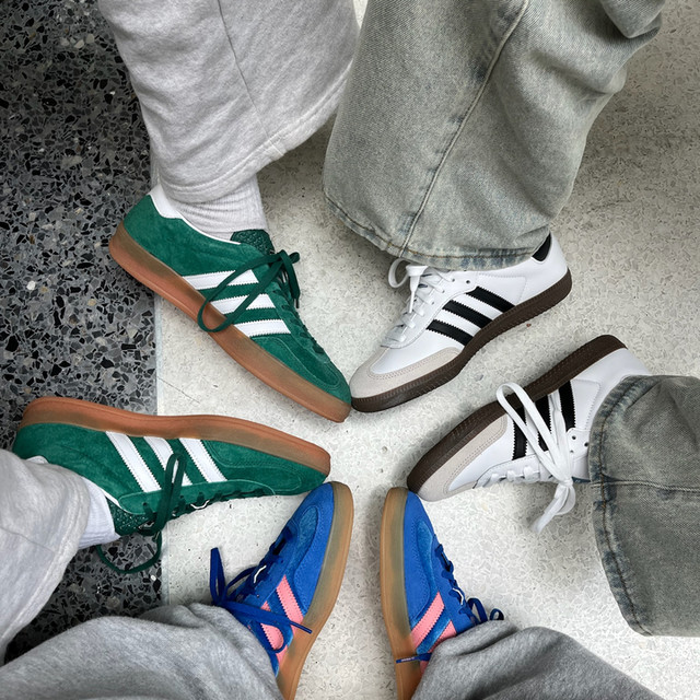 ADIDAS LIBERTY SAMBA OG LACE SNEAKERS - White | Free Shipping with