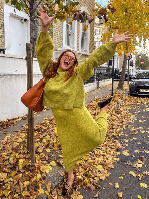 ASOS DESIGN wool look knit maxi skirt - part of a set