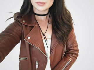 CASEY MARIE DAVID - Balfern Leather Biker Jacket