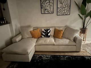 Shuffle 108" Sofa With Reversible Chaise
