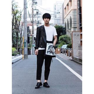 Takabon Ogawa - Giacca biker in pelle Jasper