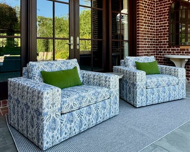Redding Ridge Indoor/Outdoor Upholstered Chair | Ethan Allen