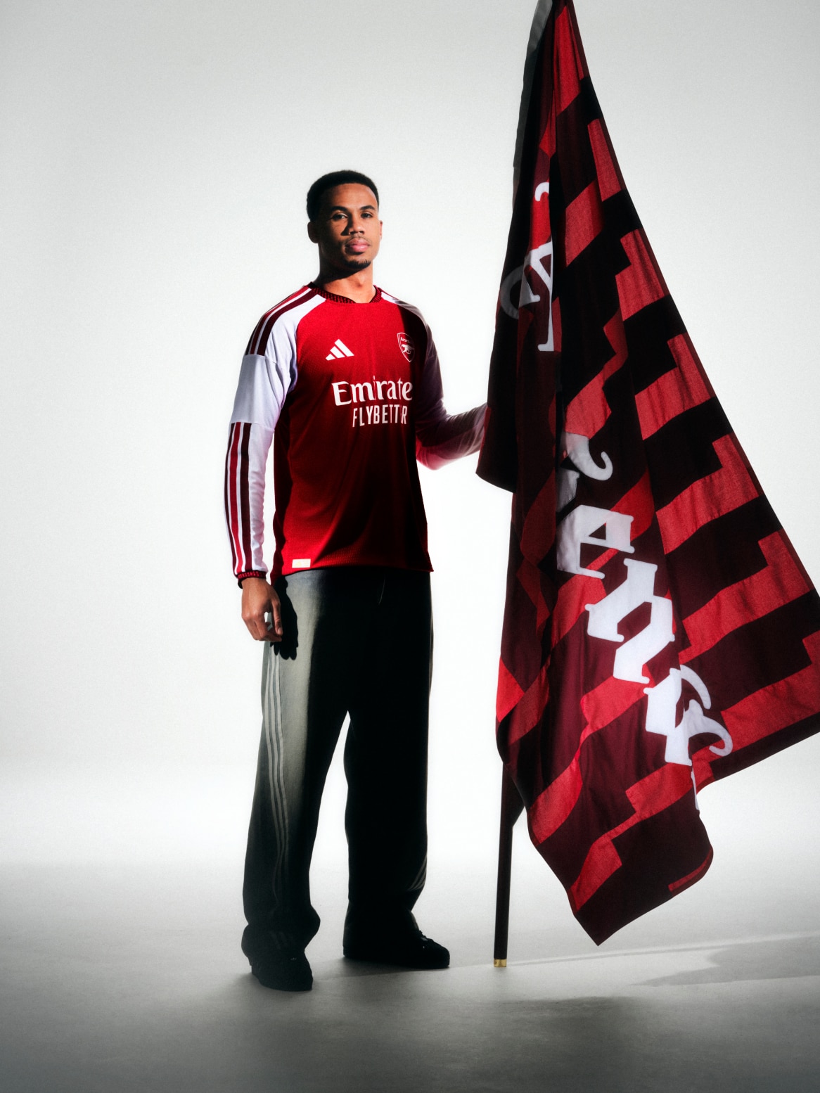 adidas Arsenal FC 26/27 Home Long Sleeve Jersey - Red | Free