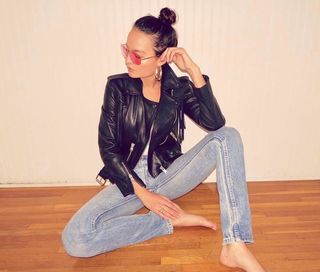 CHLOÉ BARTOLI - Balfern Leather Biker Jacket