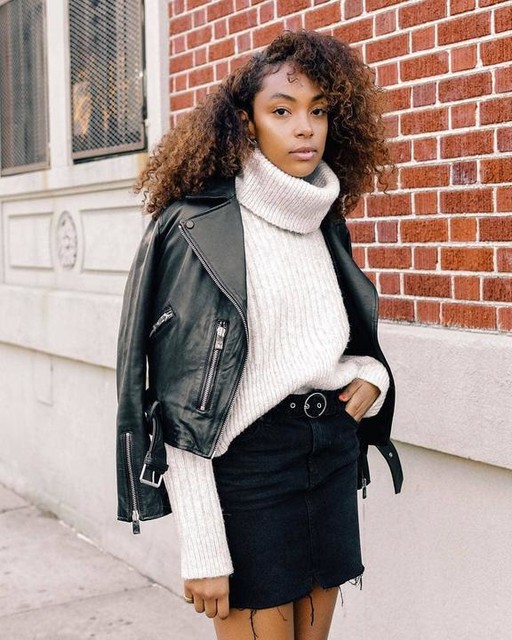 allsaints - Balfern Leather Biker Jacket