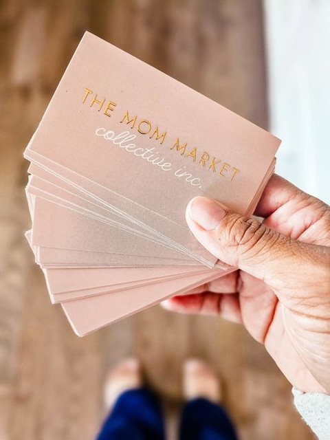 Raised Foil Business Cards