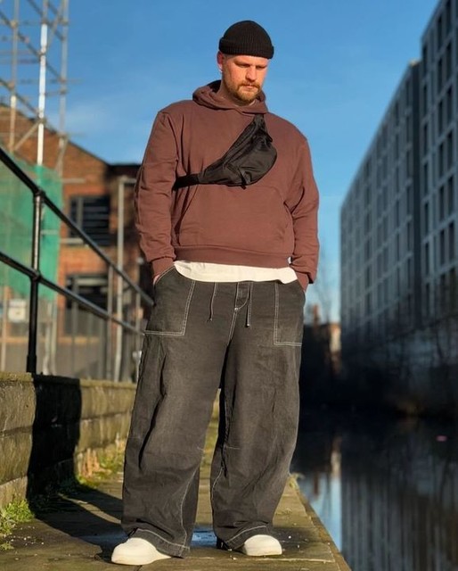 ASOS DESIGN essential relaxed fit hoodie in brown 