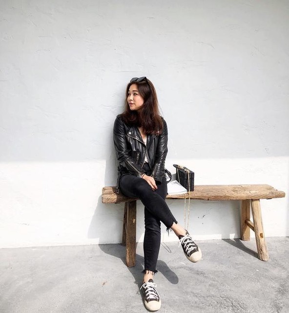Yihan? - Balfern Leder Bikerjacke