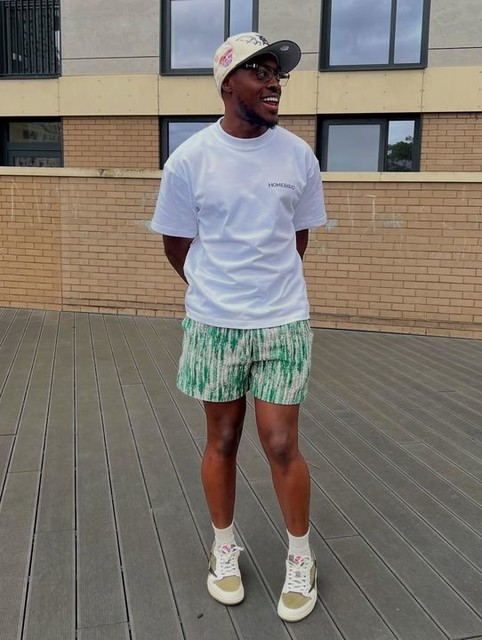 ASOS DESIGN oversized t-shirt with chest graphic in white
