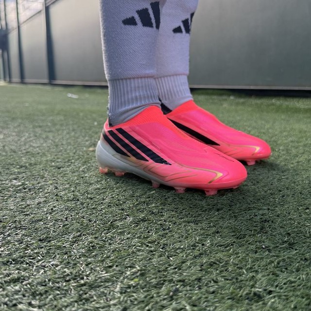 adidas F50 HYPERFAST ELITE Laceless Firm Ground Cleats - Yellow