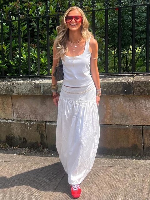 adidas Originals SL 72 OG trainers in red and pink