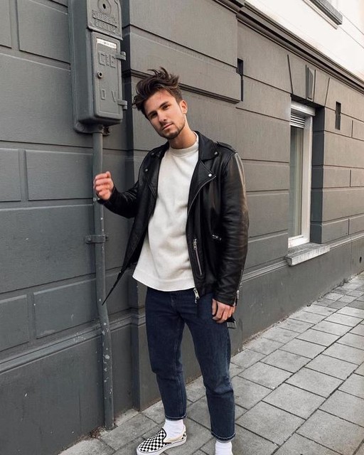 koenmuller - Wick Leather Biker Jacket