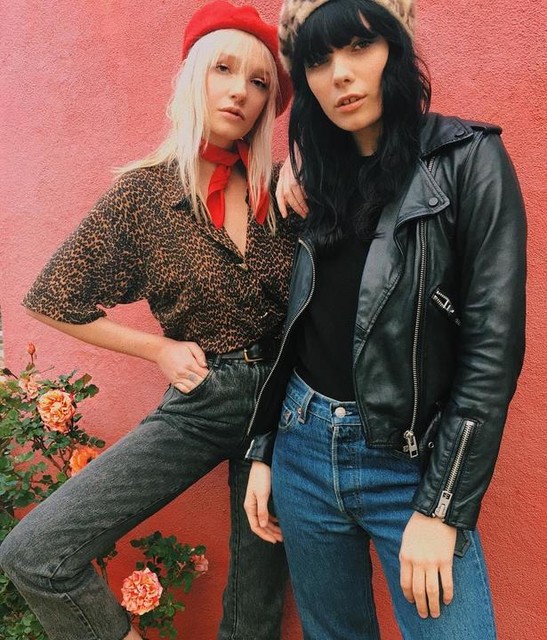 Ariel Beesley - Balfern Leather Biker Jacket