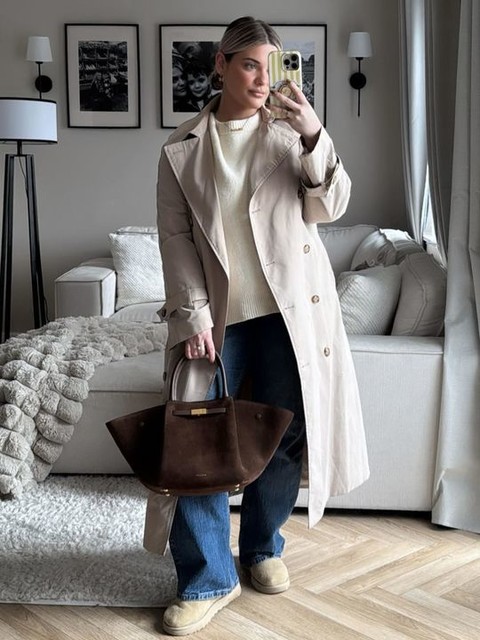 ASOS DESIGN slim barrel jeans in mid blue 