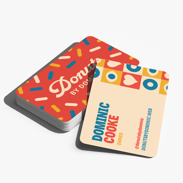 Rounded Corner Business Cards