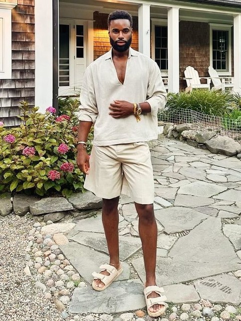 ASOS DESIGN long length corduroy shorts in ecru