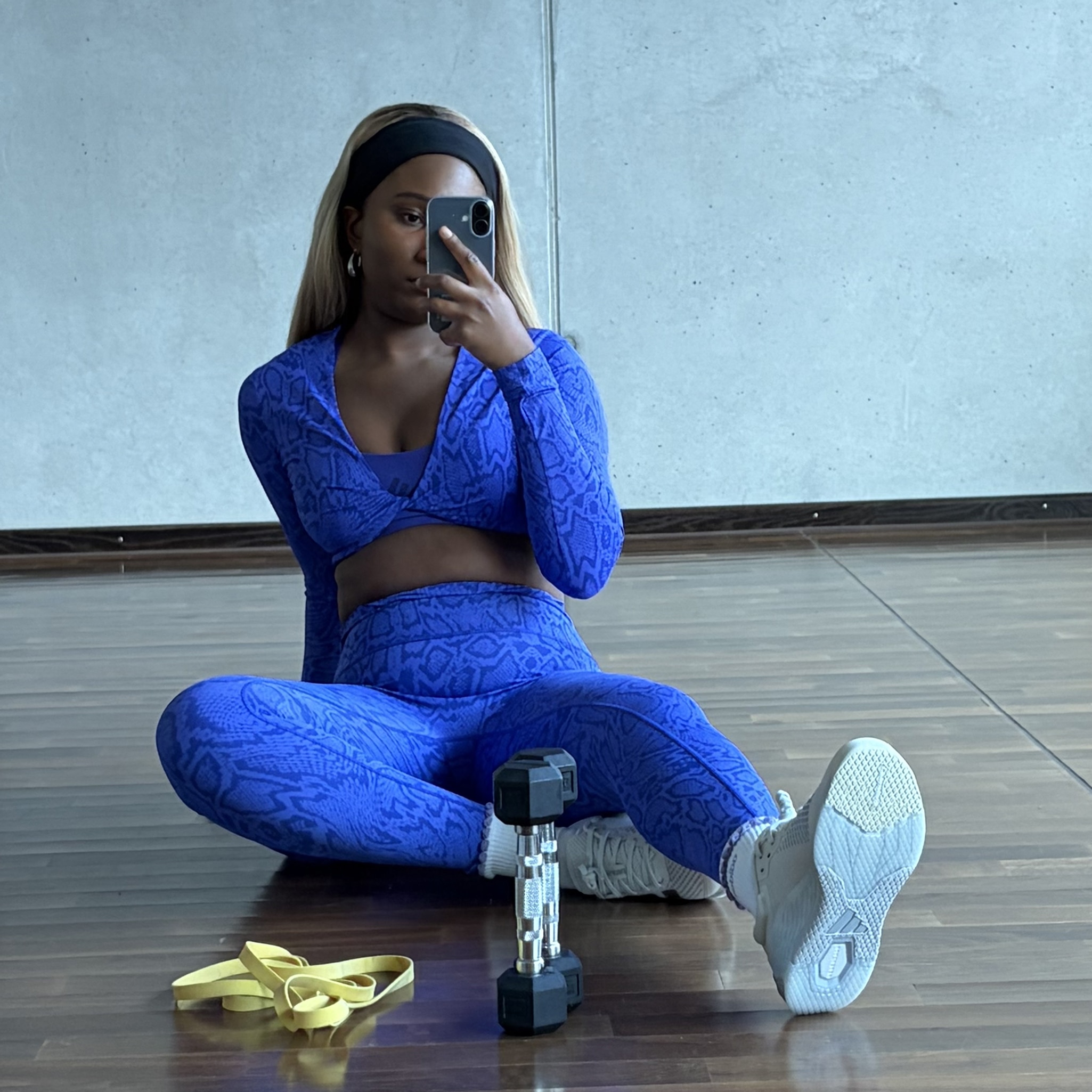 adidas Optime PrimeLift Snake 7/8 Leggings - Purple | Free