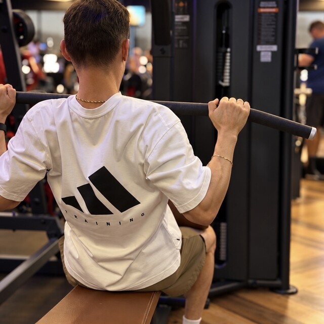 adidas PrimeLift Workout Oversize Tee - Green | Free Shipping with