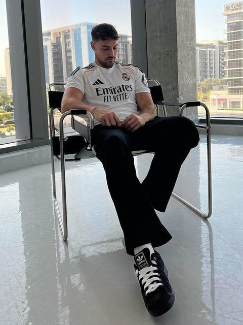 adidas Football Real Madrid 25/26 home jersey in white