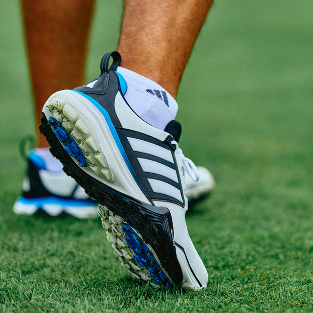 adidas ADIPOWER 26 SPIKELESS GOLF SNEAKERS - White | Free Shipping