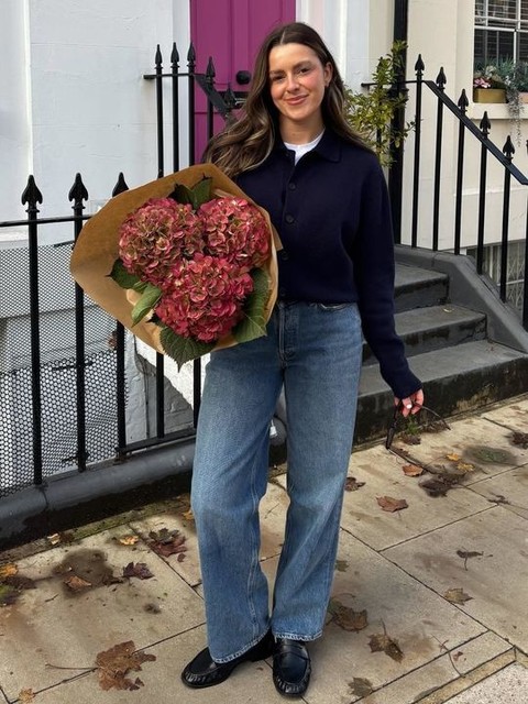 ASOS DESIGN Minnie ruched detail loafers in black