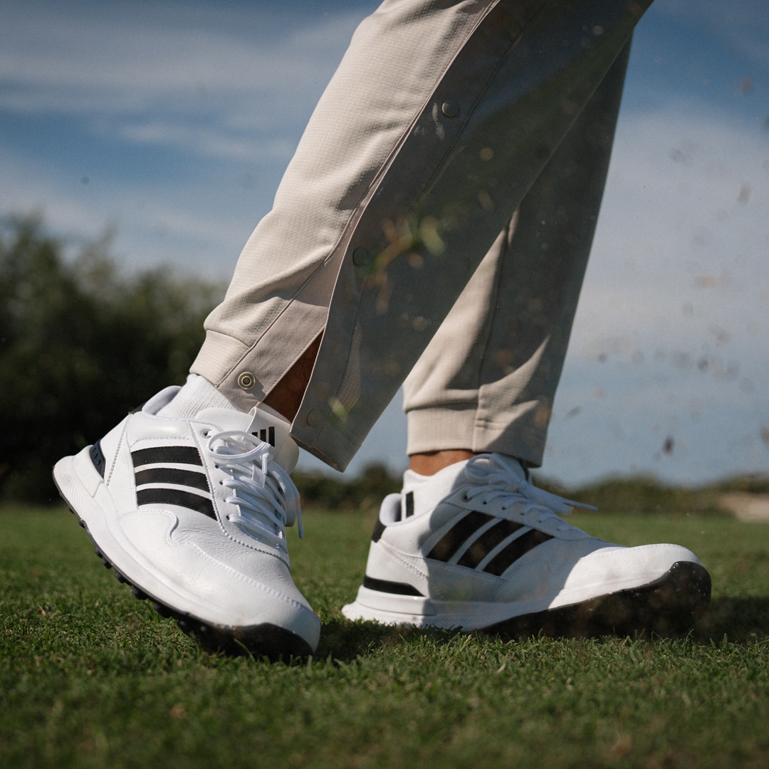 adidas S2G 26 LEATHER SPIKELESS GOLF SNEAKERS - White | Free