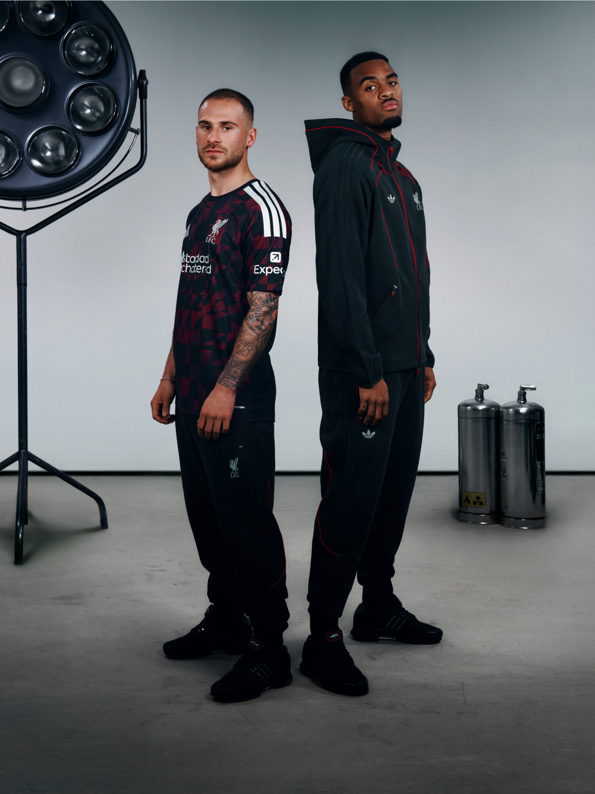 adidas Liverpool FC Tiro 25 Competition Vis Tech Travel Jacket