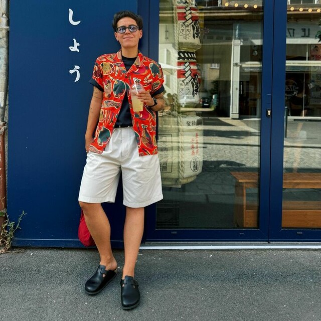 Boston / ボストン」（ナチュラルレザー、ブラック）| BIRKENSTOCK（日本）